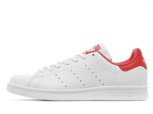 Adidas Stan Smith detalle Rojo