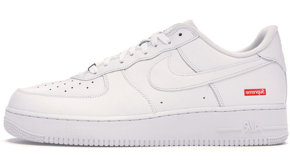 NIKE AIR FORCE 1 X SUPREME WHITE